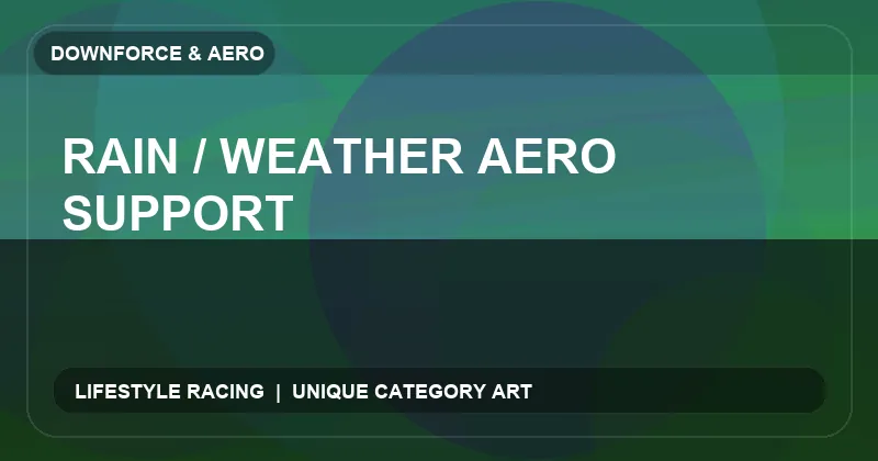 Rain / Weather Aero Support